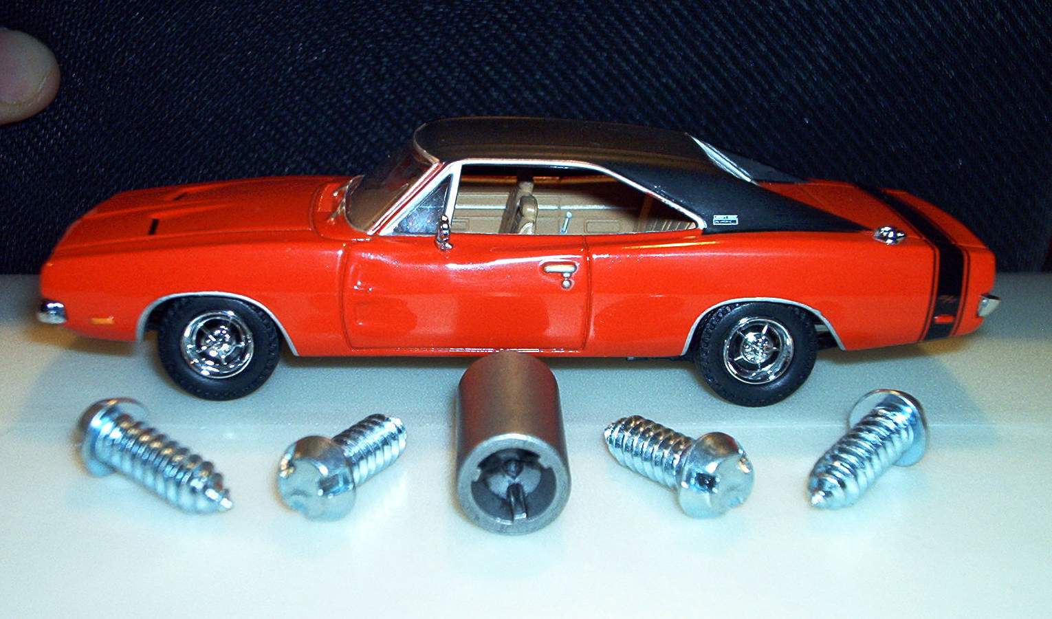 1968-70 Charger Quick-Fill Fuel Cap Trim Ring